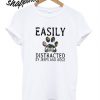 Easily Distracted By Jeeps And Dogs T Shirt