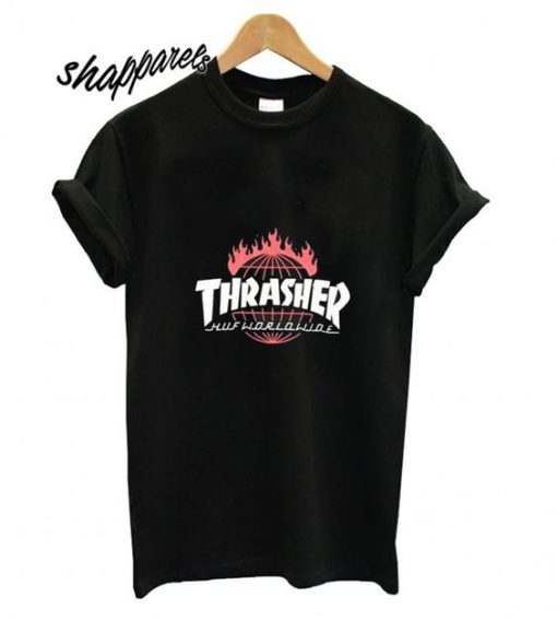 Thrasher Huf Worldwide T shirt