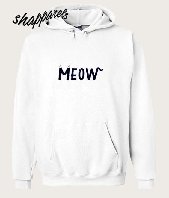 Meow Cat Hoodie