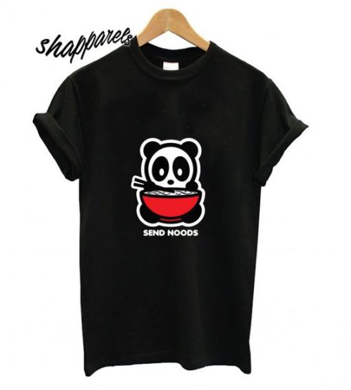 Panda Asian Food Ramen T Shirt