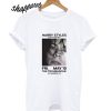 harry styles live in concert t-shirt