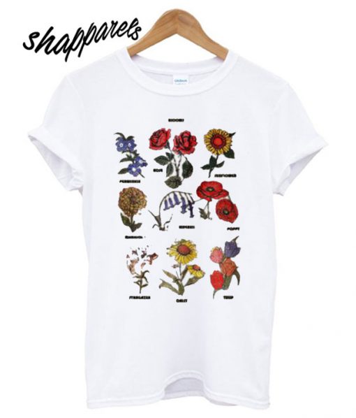 Blooms Flowers T shirt