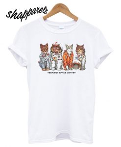 Cat Space Nasa T shirt