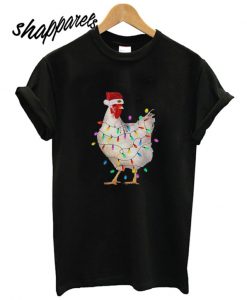 Chicken Light Christmas T shirt