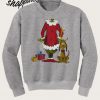 Chirsmas Grinch Dr. Suess n Max Dog Sweatshirt