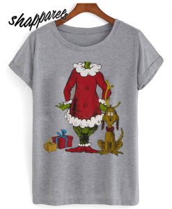 Chirsmas Grinch Dr. Suess n Max Dog T shirt