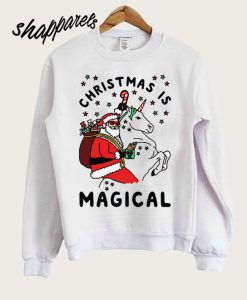 Christmas Is Magical Mens Sweatshirt