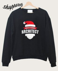 Christmas Santafave architect Sweatshirt