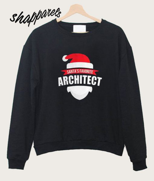 Christmas Santafave architect Sweatshirt