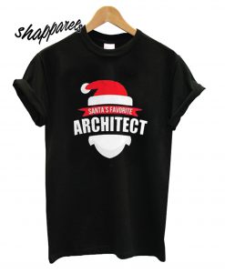 Christmas Santafave architect T shirt