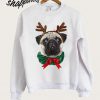 Classic Teaze Cute Pug Christmas Sweatshirt