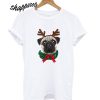 Classic Teaze Cute Pug Christmas T shirt