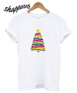 Colorful Christmas Tree T shirt