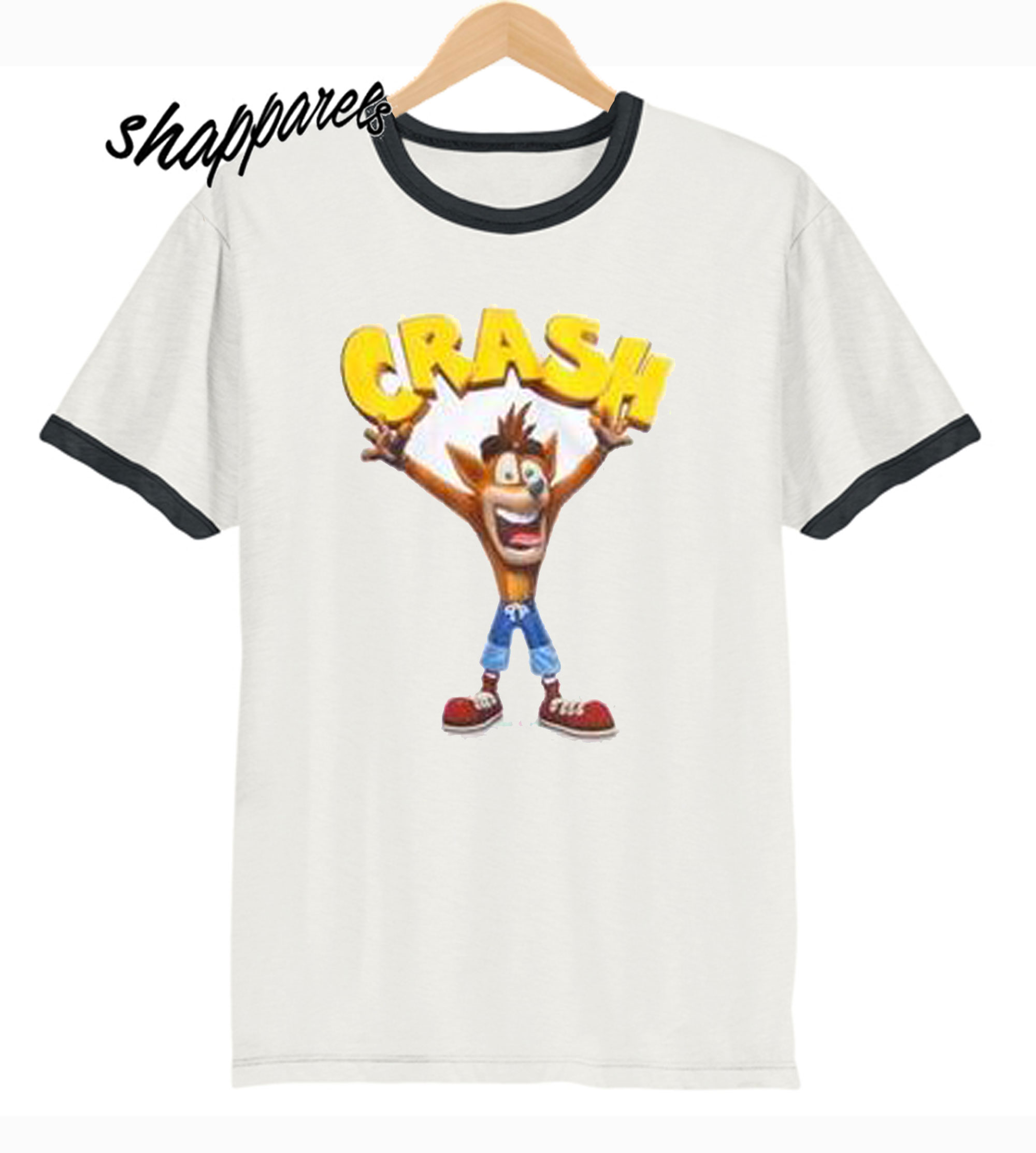 crash bandicoot t shirt uk