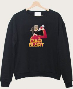 cyka blyat hoodie