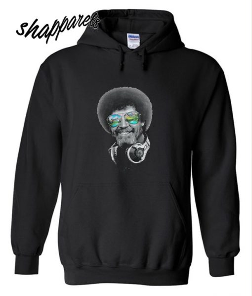 DJ Bob Ross Headphone Hoodie