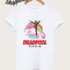 Deadpool Rides Unicorn T Shirt