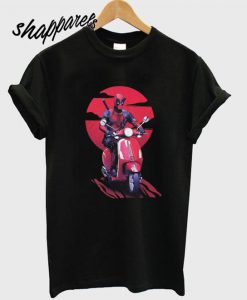 Deadpool Vespa T shirt