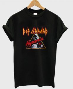 Def Leppard Hysteria 87 T-shirt