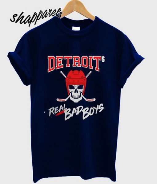 Detroits Real Bad Boys Hockey T shirt