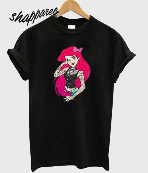 Disney Inspired Tattooed Ariel T Shirt