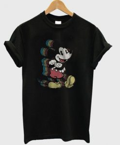 Disney Mickey Mouse Rainbow T Shirt