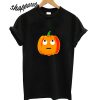 Eyes Looking Up Halloween Emoji Costume T shirt