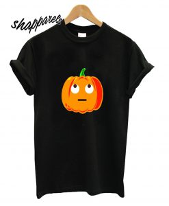 Eyes Looking Up Halloween Emoji Costume T shirt