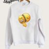 Fake Smile Emoji Sweatshirt