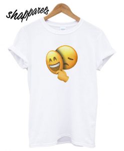 Fake Smile Emoji T shirt