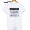 Gay Myths Quotes T shirt