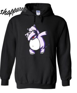 Hippo Dabbing Funny Dance Hoodie