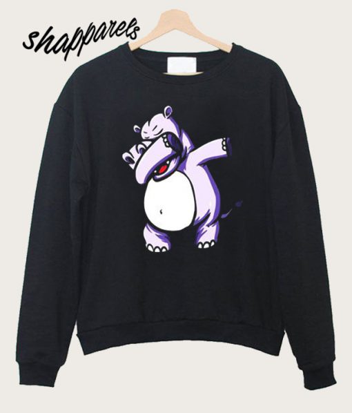 Hippo Dabbing Funny Dance Sweatshirt