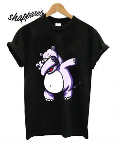 Hippo Dabbing Funny Dance T shirt