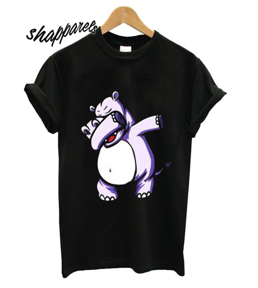 Hippo Dabbing Funny Dance T shirt