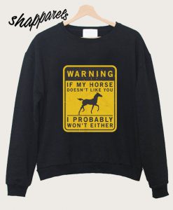 Horse Riding Sweatshirt