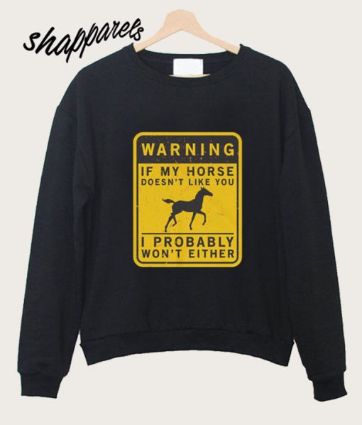 Horse Riding Sweatshirt