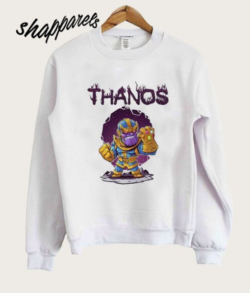 Infinity War Chibi Thanos Fan Art Sweatshirt