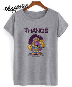 Infinity War Chibi Thanos Fan Art T Shirt
