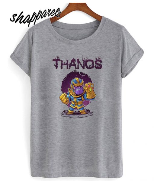 Infinity War Chibi Thanos Fan Art T Shirt