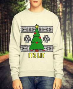 It's Lit Christmas Sweatshirt