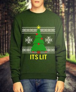 It's Lit Christmas Sweatshirt