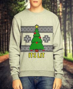 It's Lit Christmas Sweatshirt