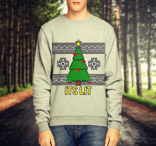 It's Lit Christmas Sweatshirt