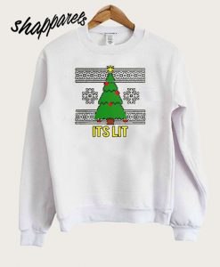 It's Lit Christmas Sweatshirt