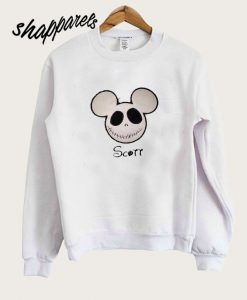 Jack Skellington Mickey Sweatshirt