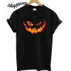 Jackolantern Pumpkin Face Scary Halloween T shirt