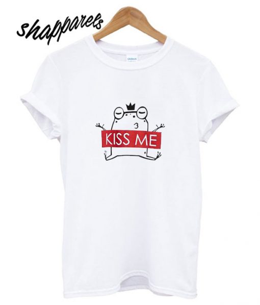 Kiss Me Frog T shirt