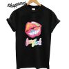 Lisa Frank Lips T shirt