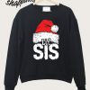 Little Sister Christmas Santa Sweatshirt